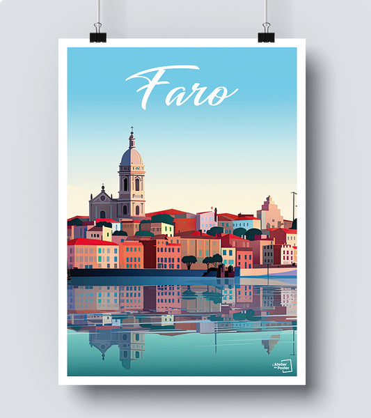 Affiche Faro - Portugal