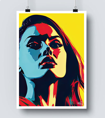 Affiche Woman - Pop Art