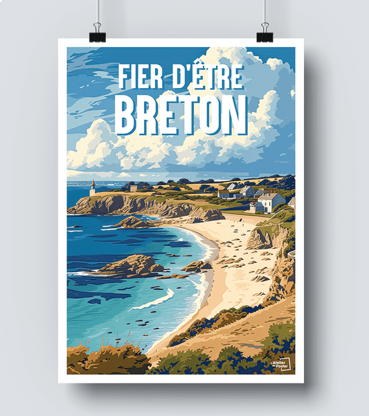 Affiche fier d etre breton
