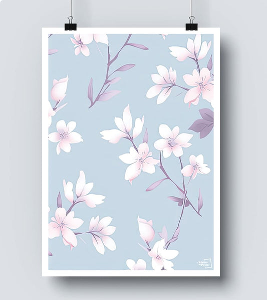 Affiche Florale - Motif