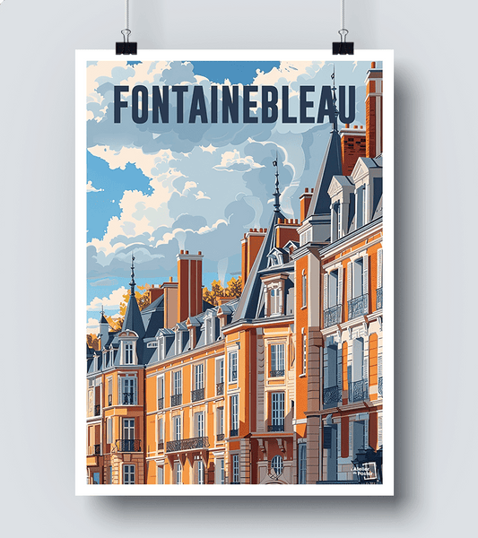 Affiche Fontainebleau