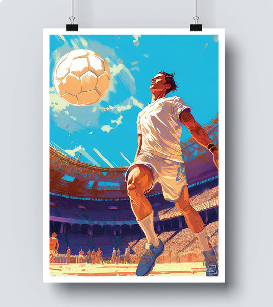 Affiche Foot sport football