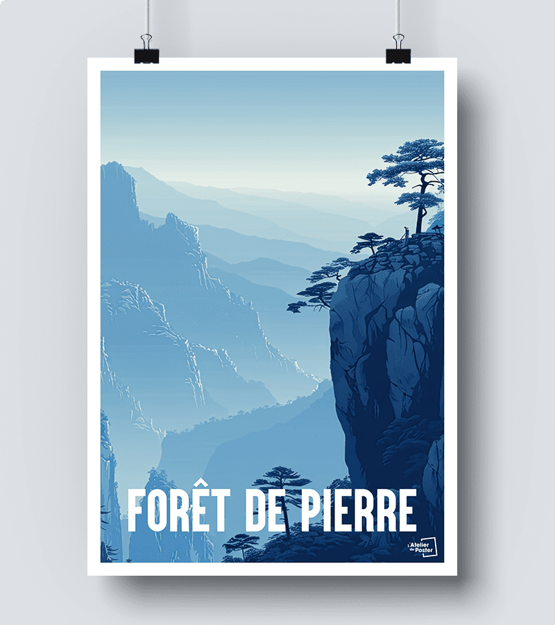 Affiche Forêt de Pierre