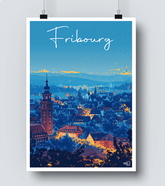 Affiche Fribourg