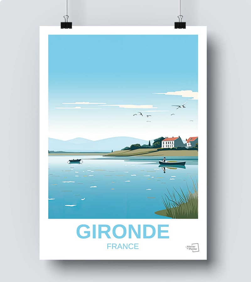 Affiche Département de la Gironde