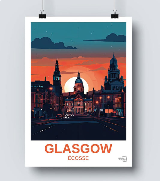 Affiche Glasgow