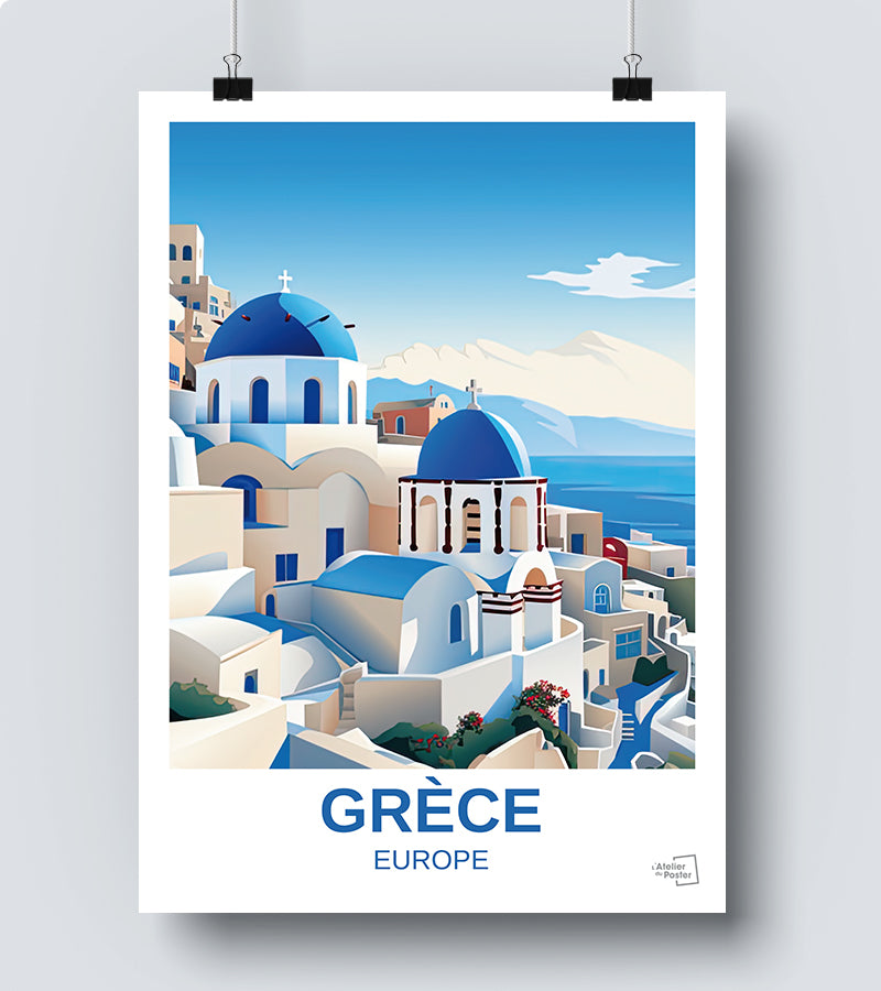 Affiche Grèce