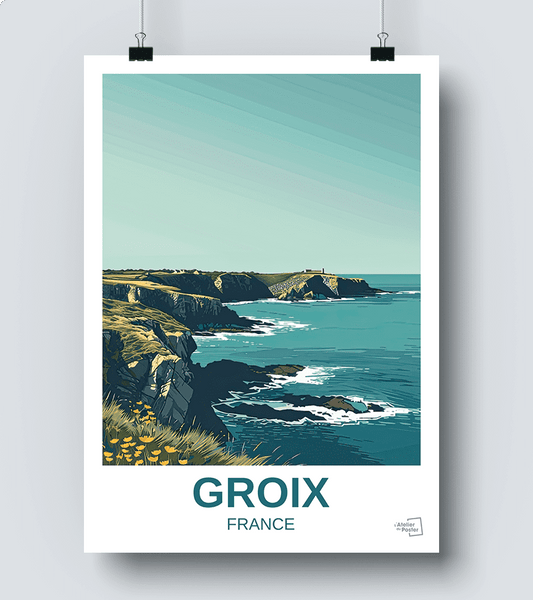 affiche ile de groix