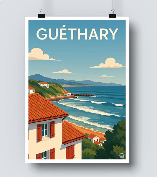 Affiche Guéthary