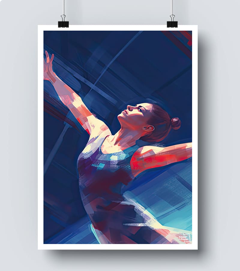 Affiche Gymnastique