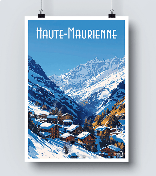 Affiche Département Haute-Maurienne