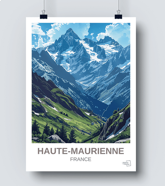 Affiche Haute Maurienne