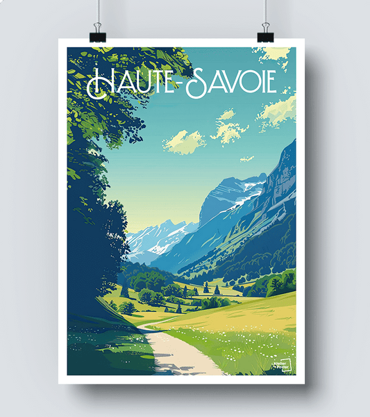 Affiche Département Haute Savoie