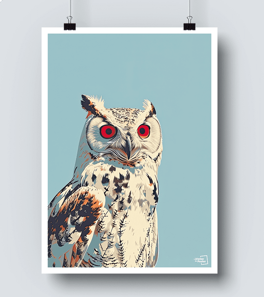 Affiche Hibou