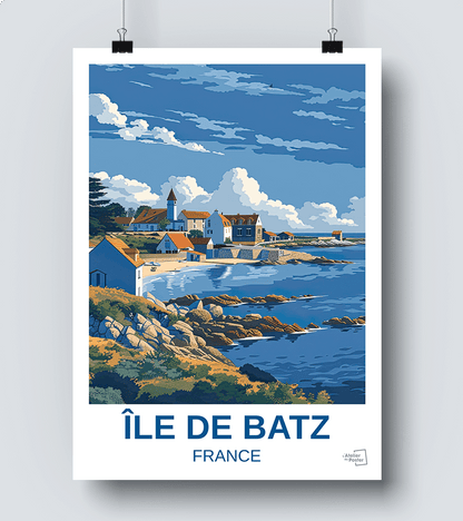 Affiche Ile de Batz