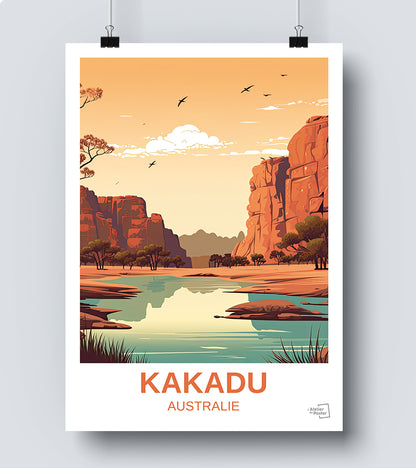 Affiche Kakadu - Australie