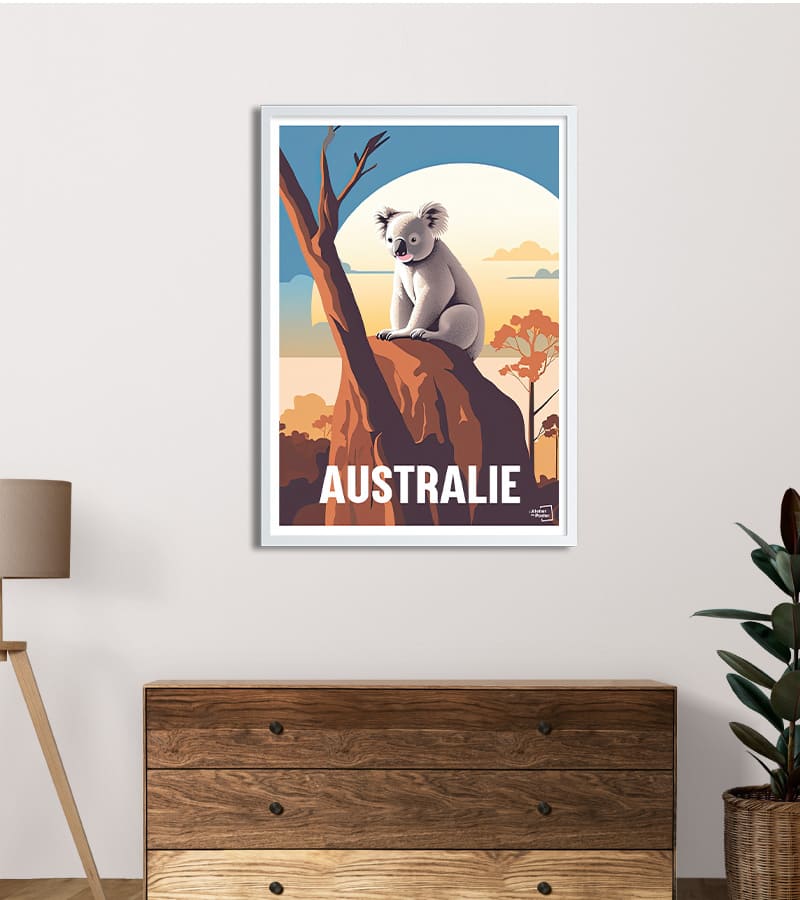 poster Koala d'Australie