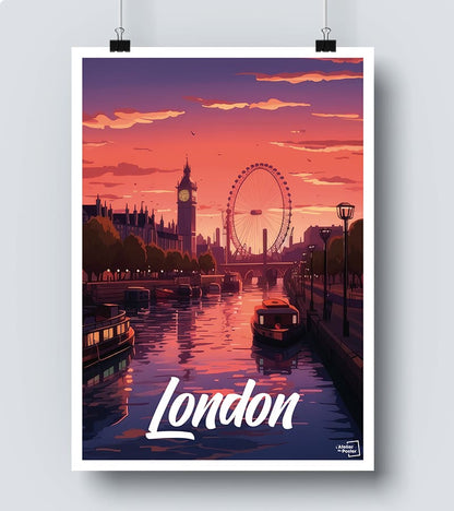 Affiche Londres 