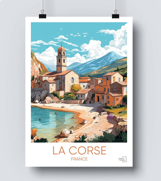 Affiche La Corse