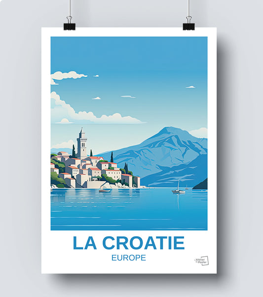 Affiche La Croatie