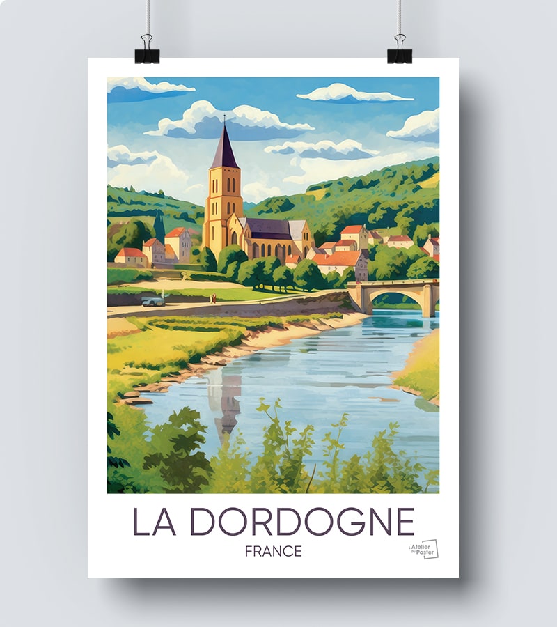 Affiche Dordogne