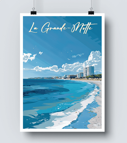 Affiche La Grande Motte