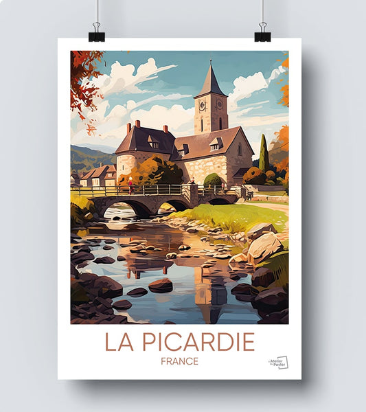 Affiche La Picardie