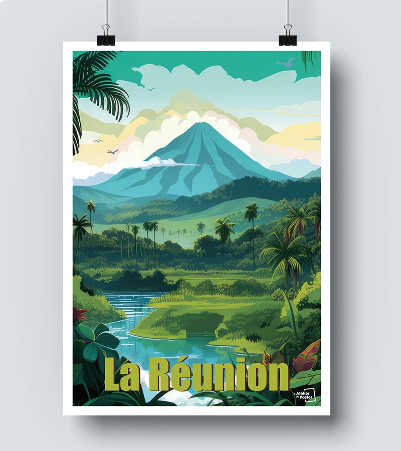 Affiche La Réunion