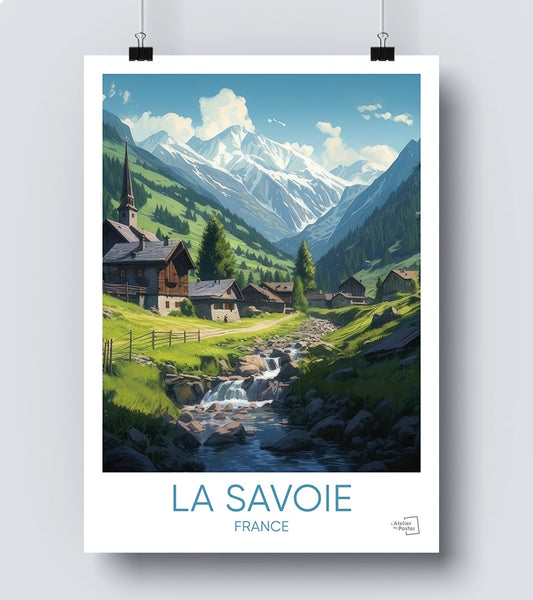 Affiche La Savoie