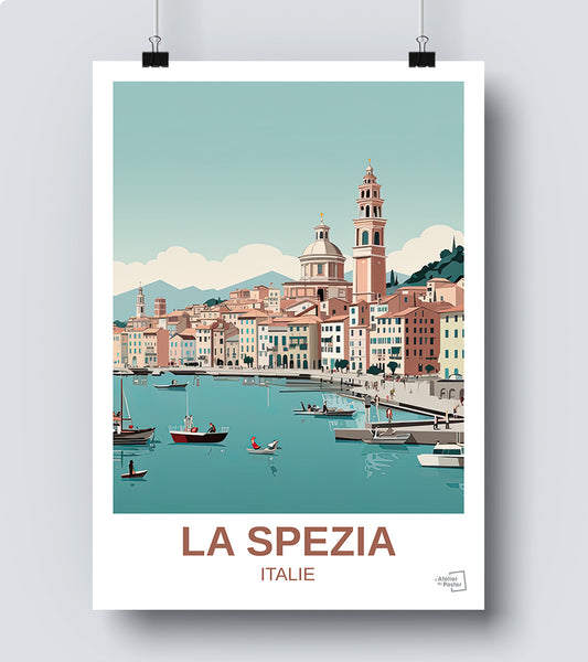 Affiche La Spezia - Italie