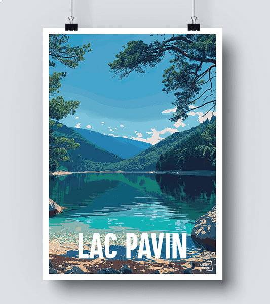 Affiche Lac Pavin