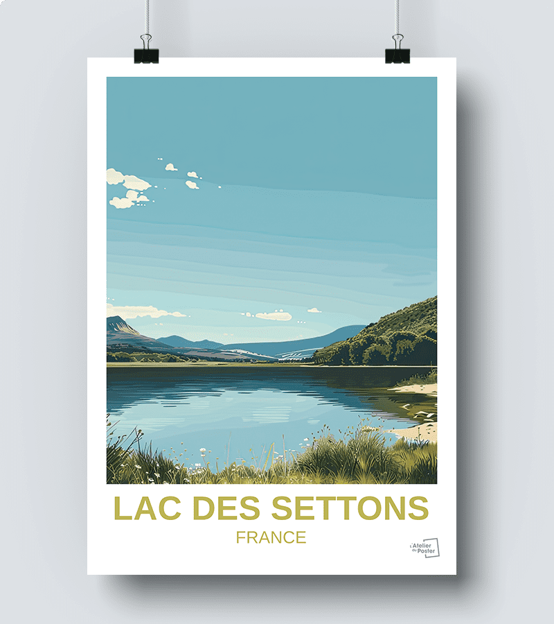 Affiche Lac des Settons