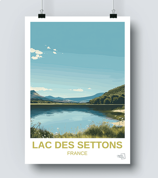 Affiche Lac des Settons