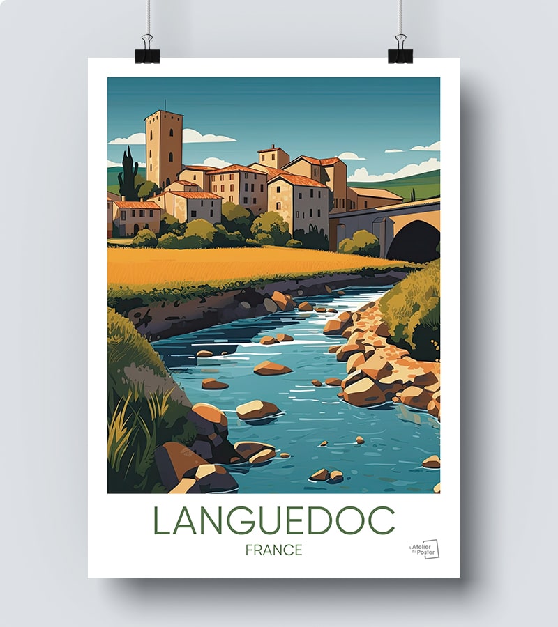 Affiche Languedoc