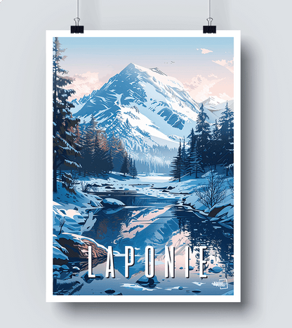 Affiche Laponie