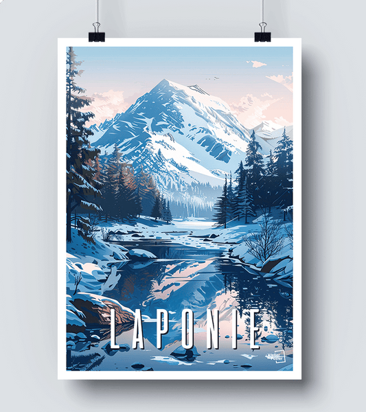 Affiche Laponie