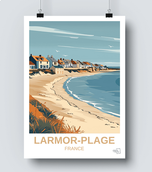 Affiche larmor plage