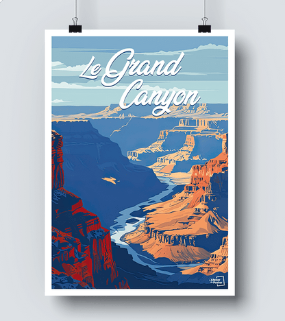 affiche grand canyon