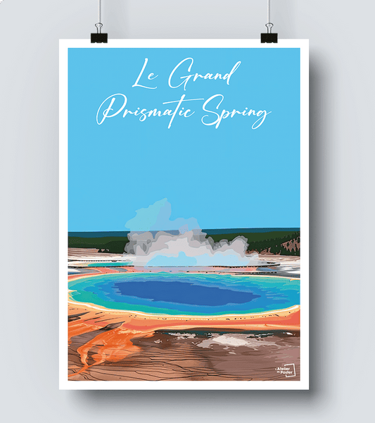 Affiche Le Grand Prismatic Spring 