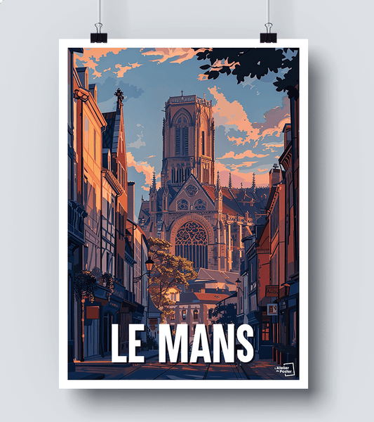 Affiche Le Mans