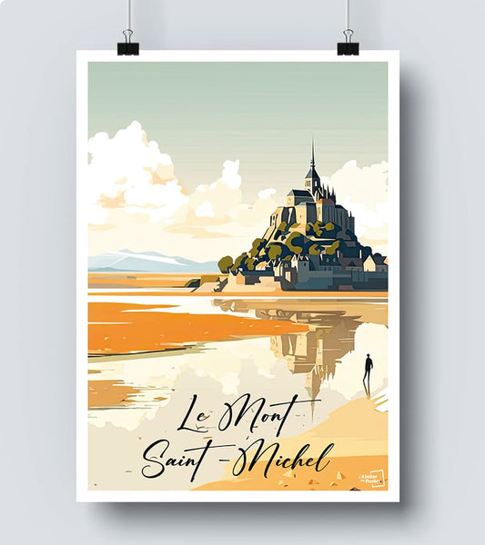 Affiche Le Mont Saint Michel