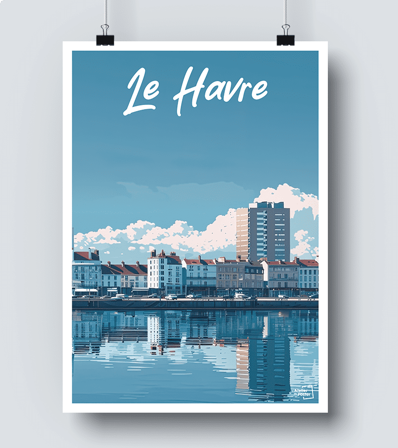 affiche le havre