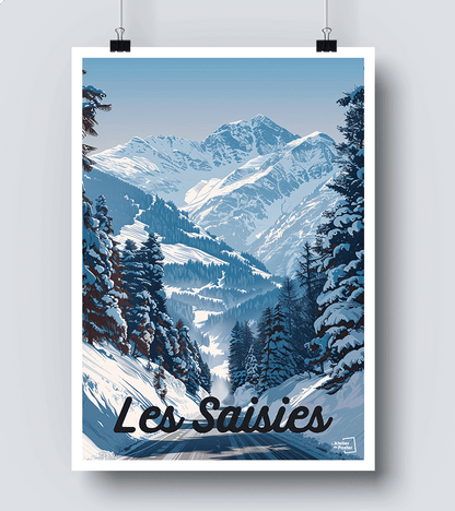 Affiche Les Saisies