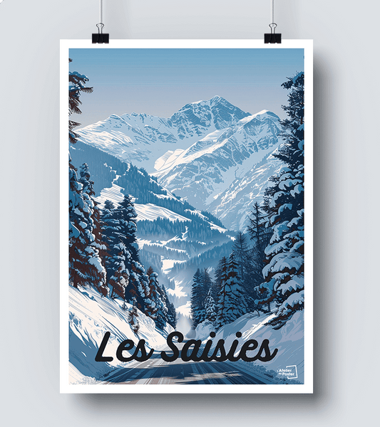 Affiche Les Saisies