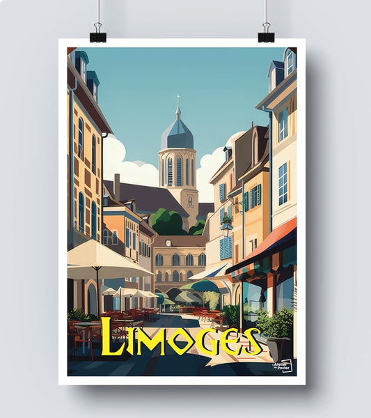 Affiche Limoges