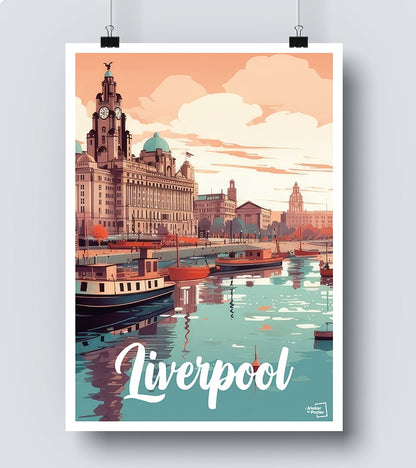 Affiche Liverpool