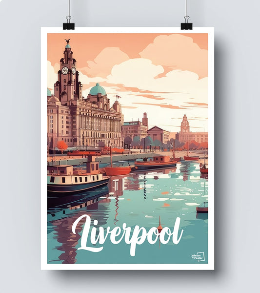 Affiche Liverpool