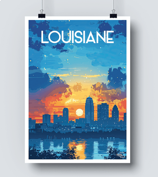 Affiche la Louisiane