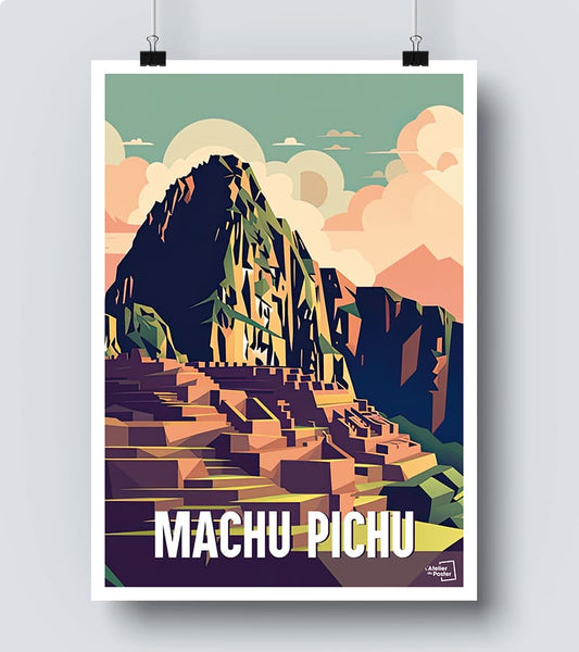 Affiche Machu Pichu