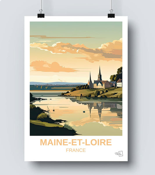 Affiche Département Maine-et-Loire